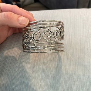 Premier designs. Silver cuff.